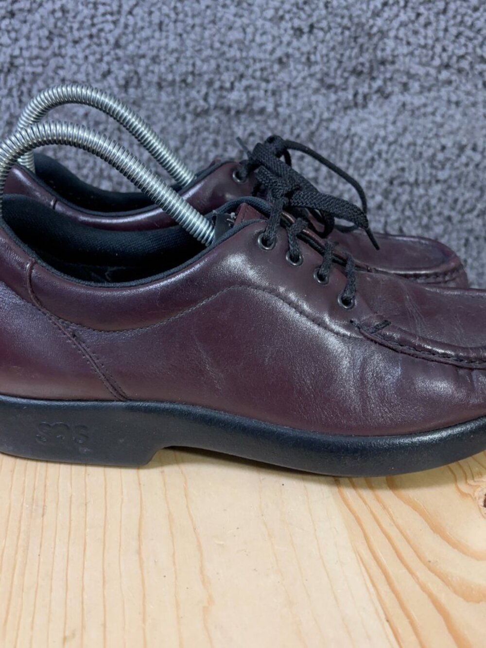 SAS Shoes Take Time Oxford Womens Size 7.5 Leather Tripad Comfort Orthopedic USA - Picture 3 of 8
